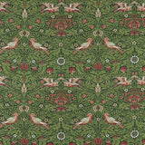 Morris and Co Stof Bird Tapestry Tump Green