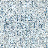 Morris and Co Tapet The Beauty of Life Wallpaper Indigo