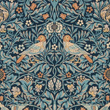 Morris and Co Tapet Bird Wallpaper Webb`s Blue