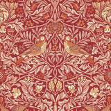 Morris and Co Tapet Bird Wallpaper Madder Weld
