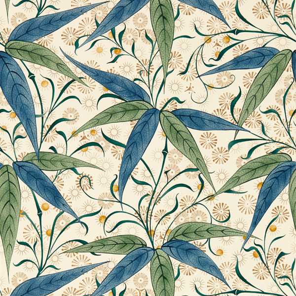 Morris and Co Tapet Bamboo Thyme Artichoke