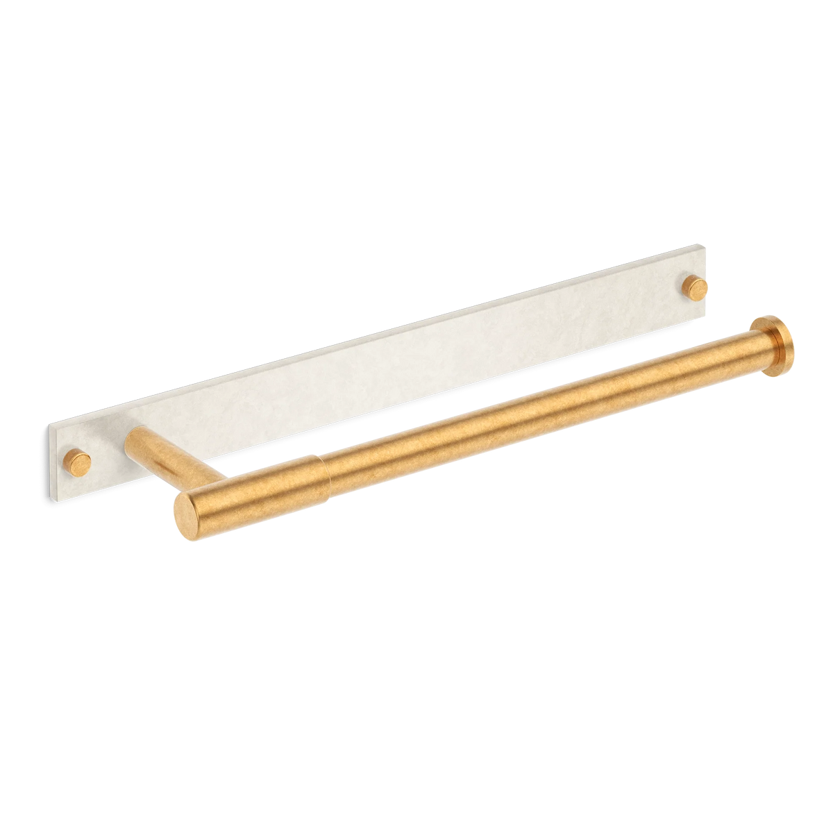 MIX plain Hand Towel Rail & Backplate - Mixed finish — finish