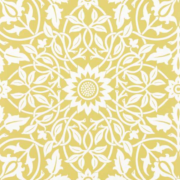 Morris and Co Behang St James Ceiling Sunflower