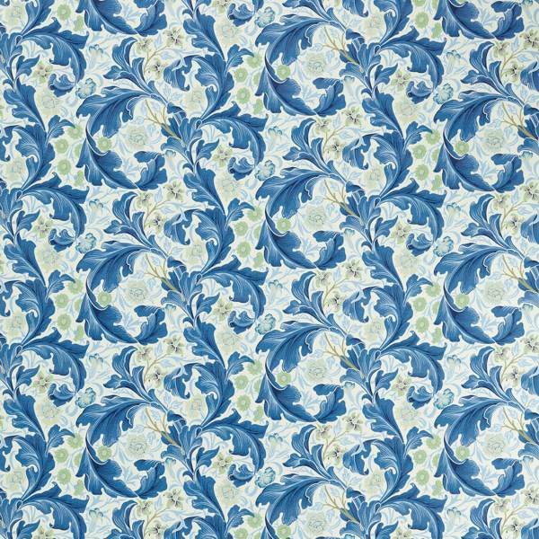 Leicester Paradise Blue — Morris & Co -kangasnäyte