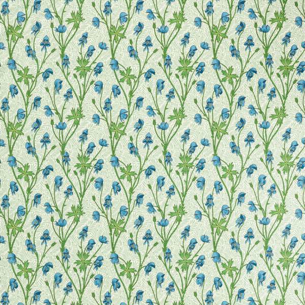 Campione di tessuto Morris & Co Monkshood