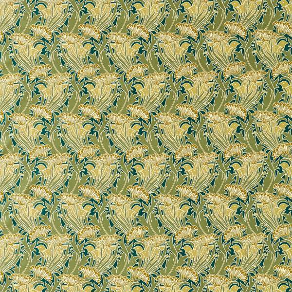 Morris and Co Stoff Laceflower Pistachio Lichen