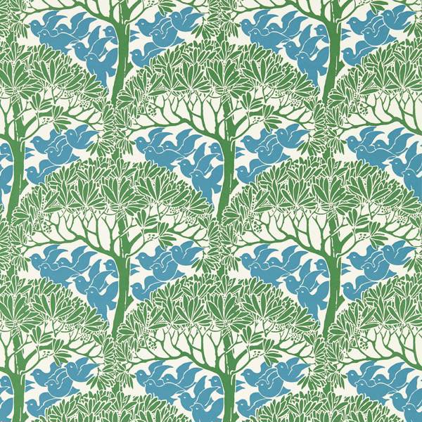 Morris and Co Tapet The Savaric Garden Green