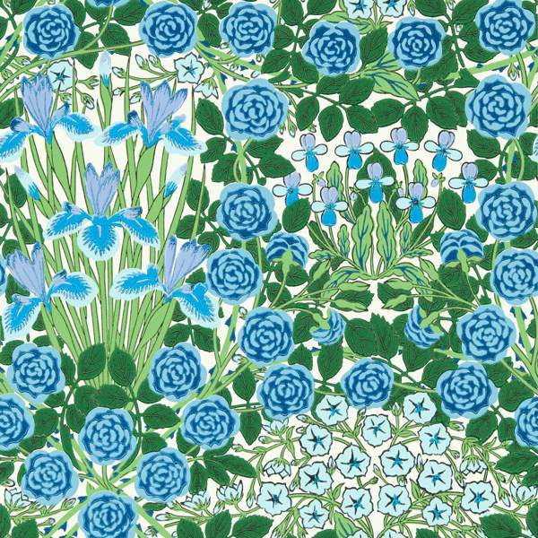 Morris and Co Tapet Campanula Peacock Opal