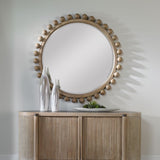 Brianza Round Mirror - 50 Natural