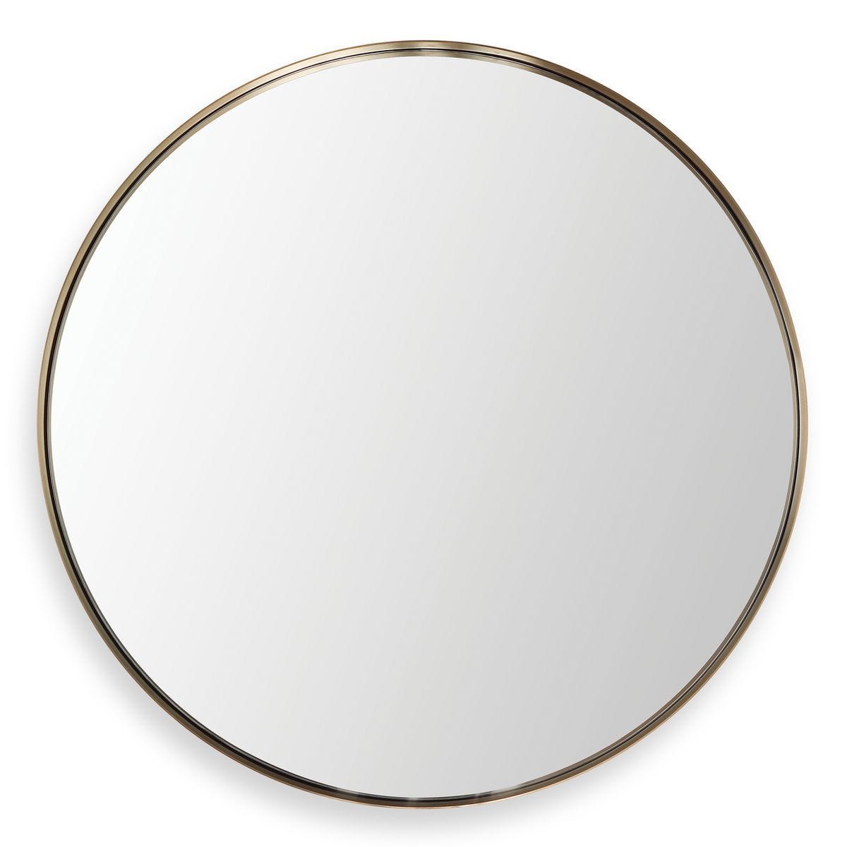 Padria Round Mirror - 102cm Brass