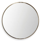 Padria Round Mirror - 102cm Brass