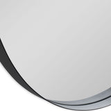 Padria Round Mirror - 122cm Black