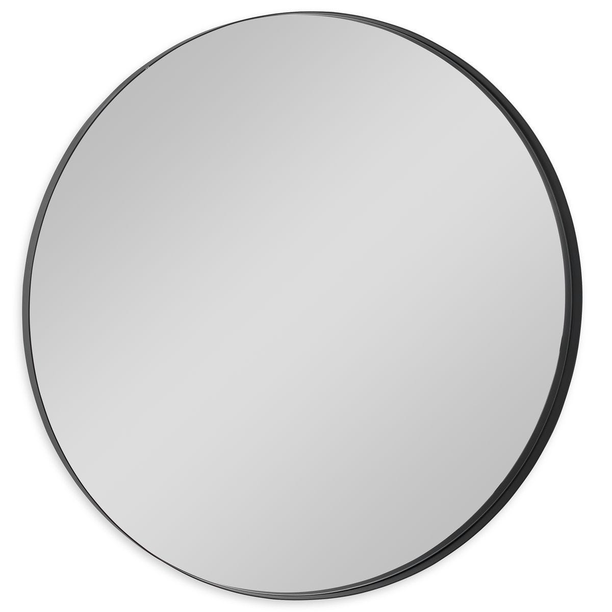 Padria Round Mirror - 122cm Black