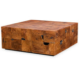 Teak Tac Toe Coffee Table - Carmel