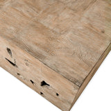 Teak Tac Toe Coffee Table - Light