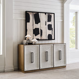 White Linen 3 Door Cabinet