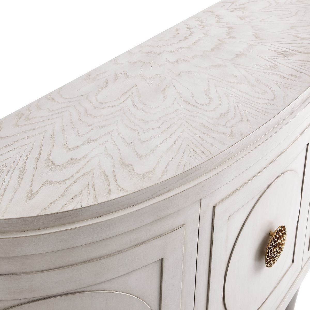 Paris Console Cabinet in White - Large