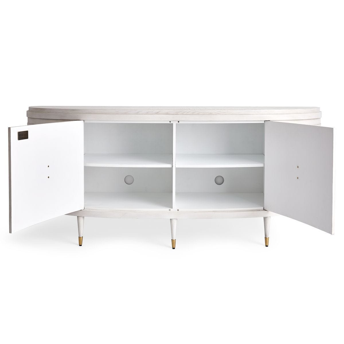 Paris Console Cabinet in White - Large