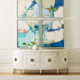 Paris Console Cabinet in White - Large