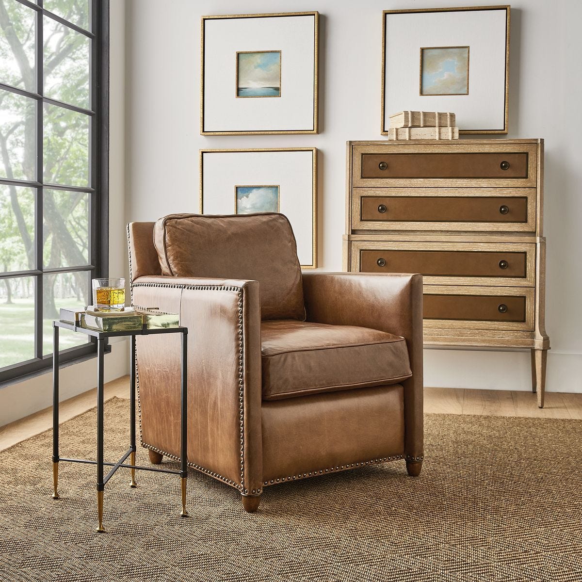 Ice Block Accent Table - Rectangular