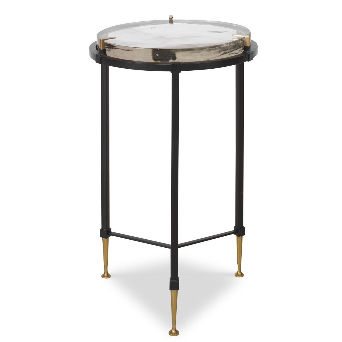 Ice Block Accent Table - Round