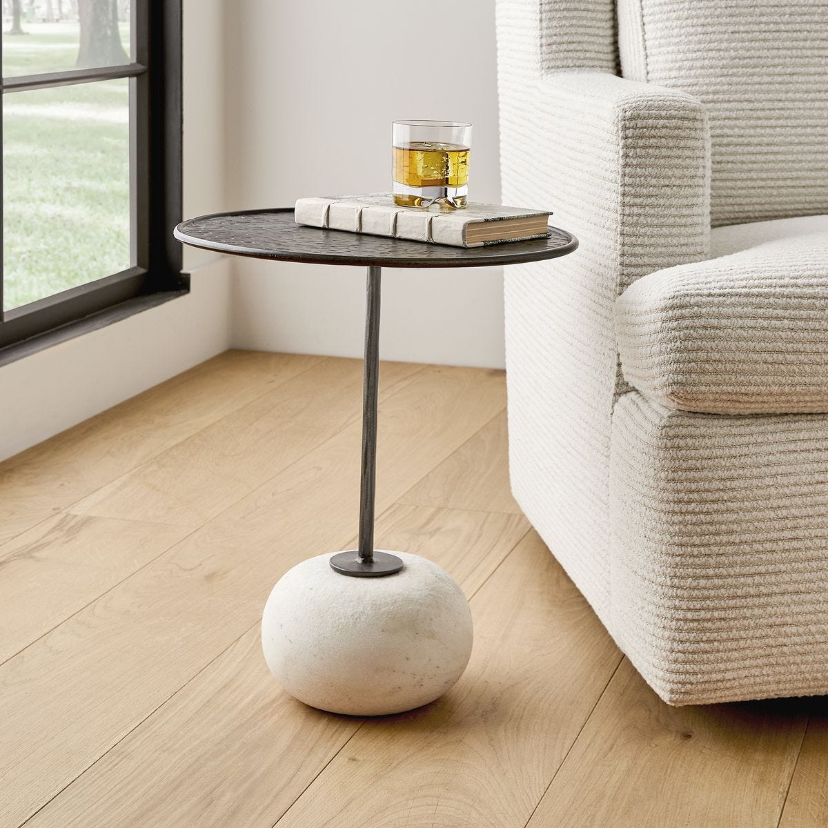 Button Up Accent Table