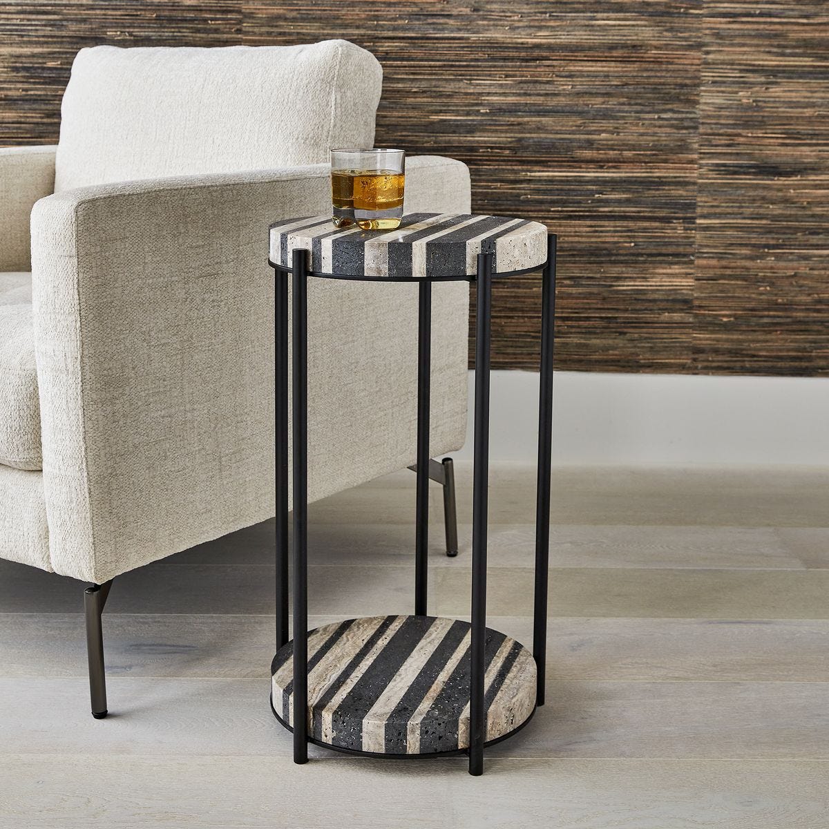 Strie Accent Table