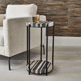 Strie Accent Table