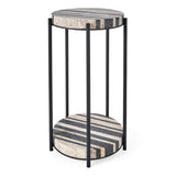 Strie Accent Table