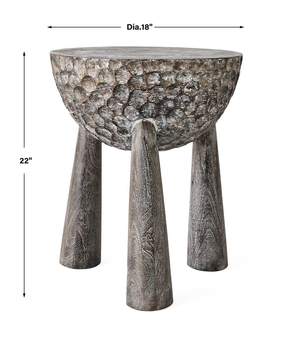 Kettledrum Accent Table