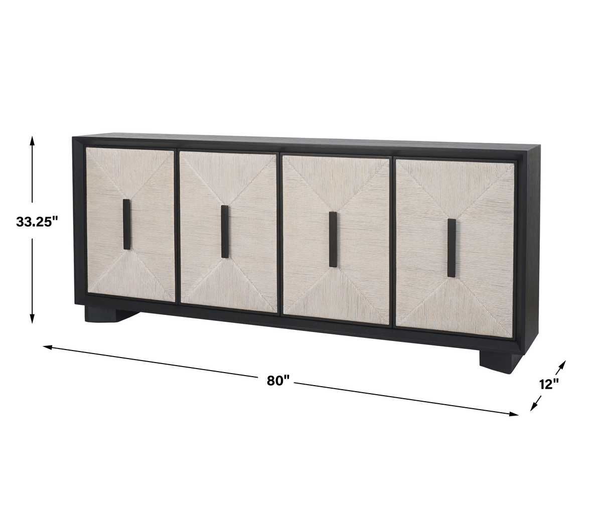 Show Me The Ropes 4 Door Cabinet