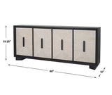 Show Me The Ropes 4 Door Cabinet