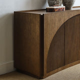High Light, Lighted 4 Door Console Cabinet