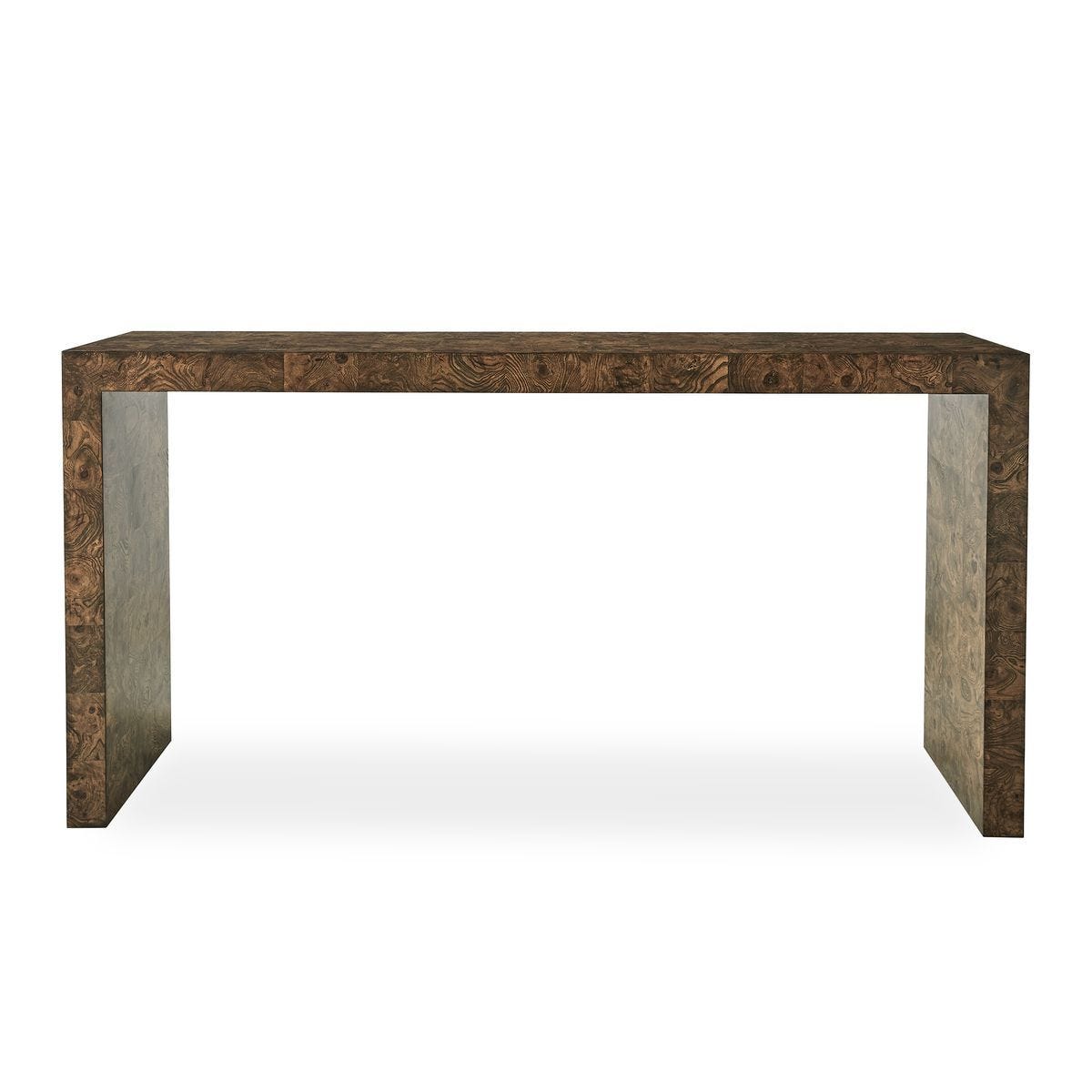 Ingrain Console Table in Cocoa Brown