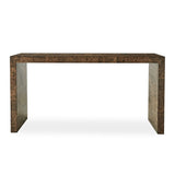 Ingrain Console Table in Cocoa Brown
