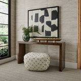 Ingrain Console Table in Cocoa Brown