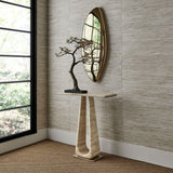 About Turn Console Table in Travertine