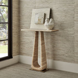 About Turn Console Table in Travertine