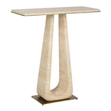 About Turn Console Table in Travertine