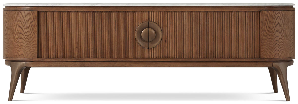 Arena marmeren tv-meubel in Caribbean Cask