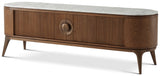 Arena marmeren tv-meubel in Caribbean Cask