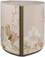 Bouquet Droplet Beistelltisch in Buttercream