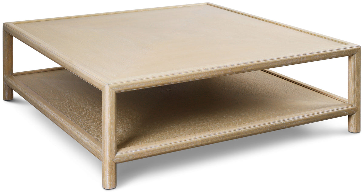 Montauk quadratischer Couchtisch hell