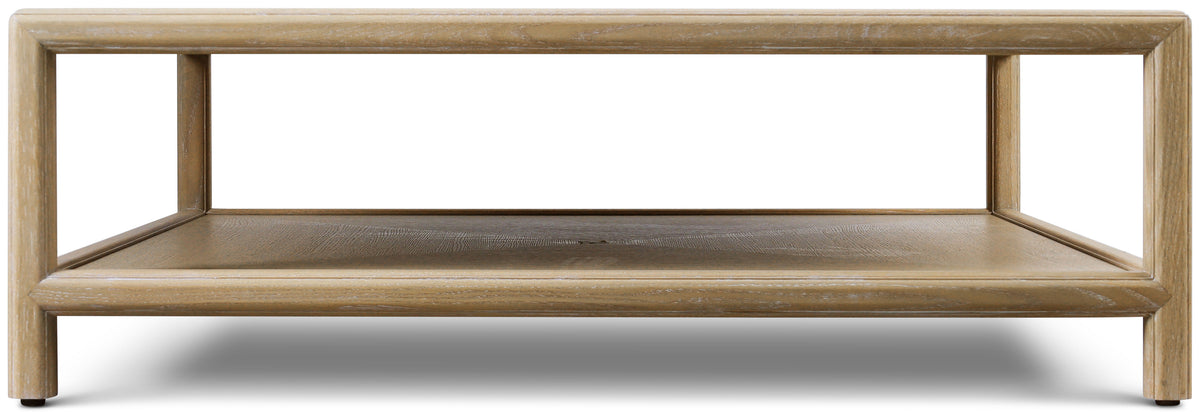 Montauk quadratischer Couchtisch hell