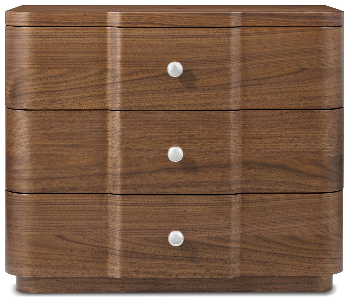 Coronet Walnut Bedside Table