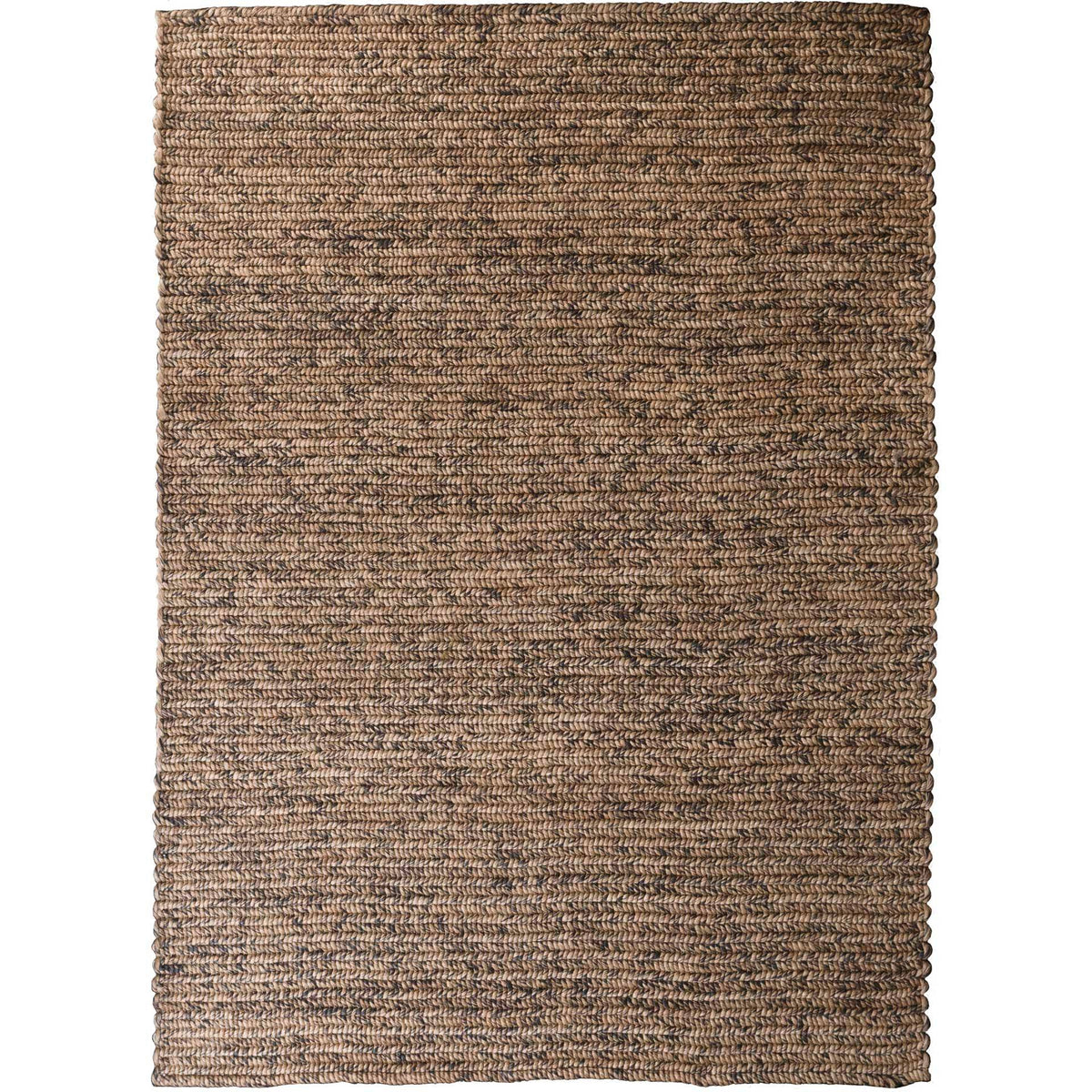 Abaca Tigre -matto, valmistaja Nobilis, ruskea, ylhäältä kuvattuna