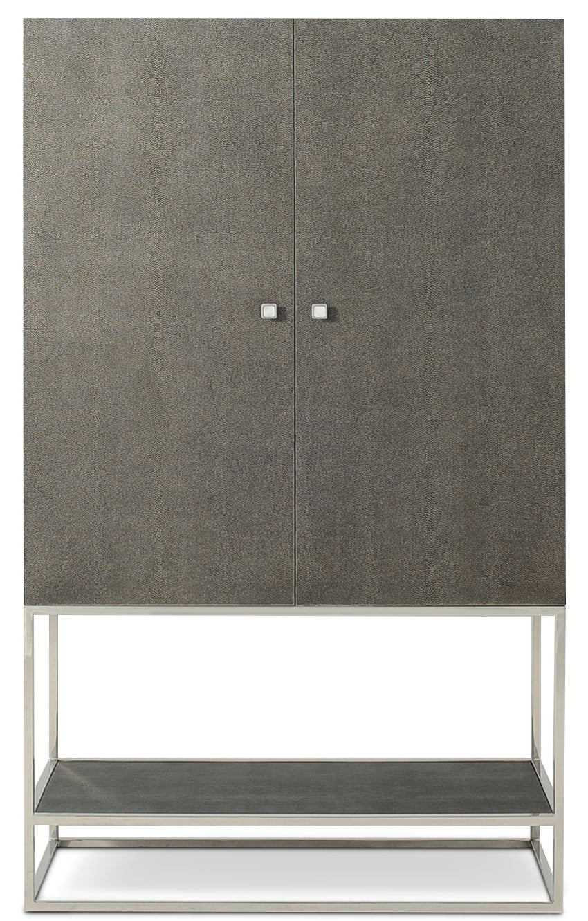 Townsend Bar Cabinet in Tempest