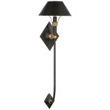 Turlington Wandleuchte – Bronze And Hand-Rubbed Antique Brass With Bronze Shade