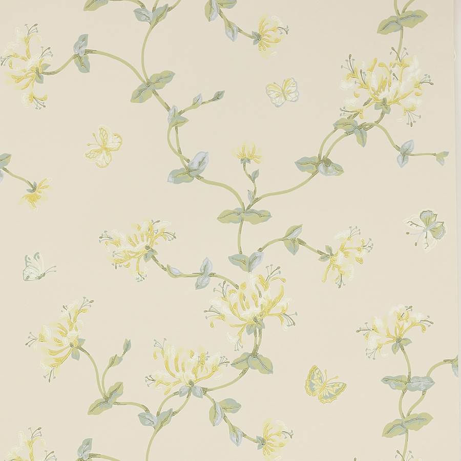Colefax and Fowler Tapete Honeysuckle Gdn Lime
