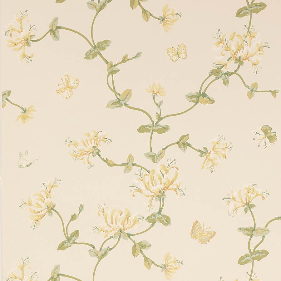 Colefax and Fowler Tapete Honeysuckle Gdn Gold